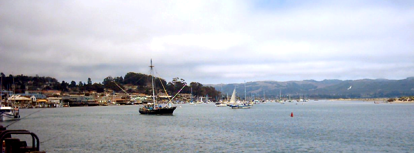 view Morrow Bay with boats